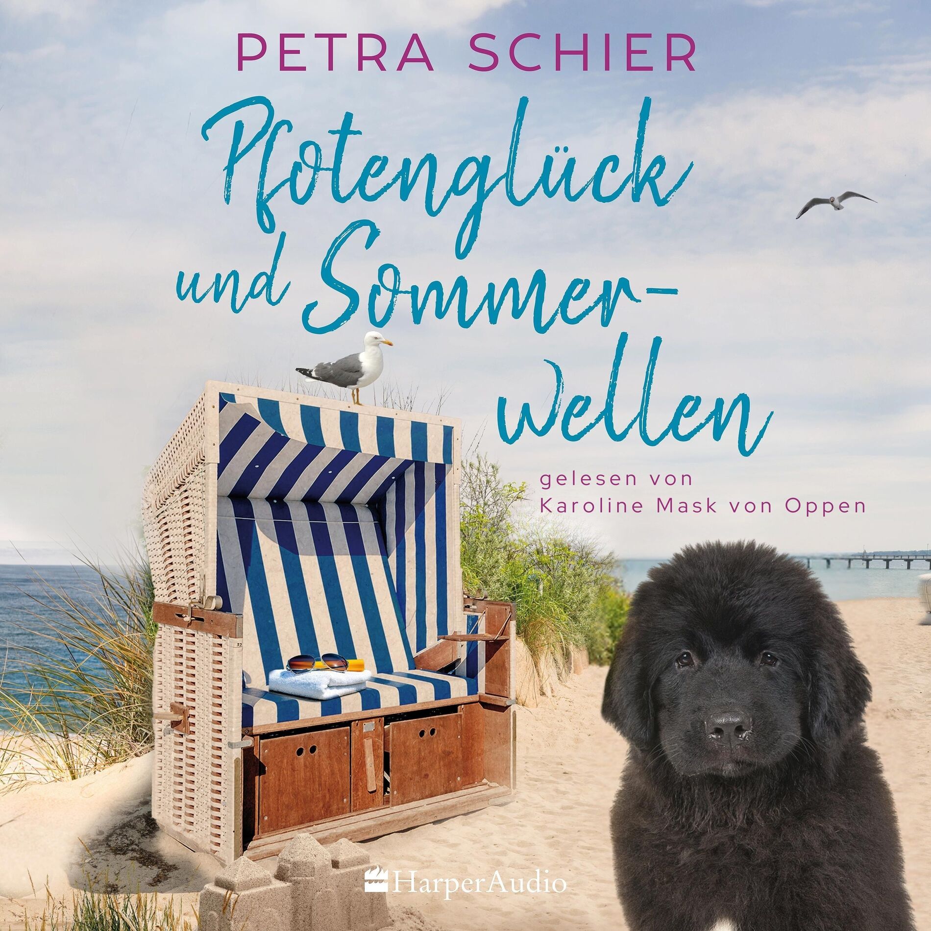 Album cover of Pfotenglück und Sommerwellen (ungekürzt) (Roman)