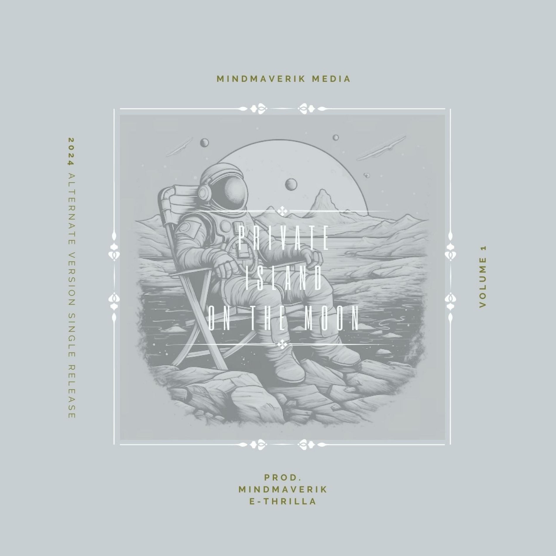 Album cover of Private Island On The Moon (Thrilla's Version Version)