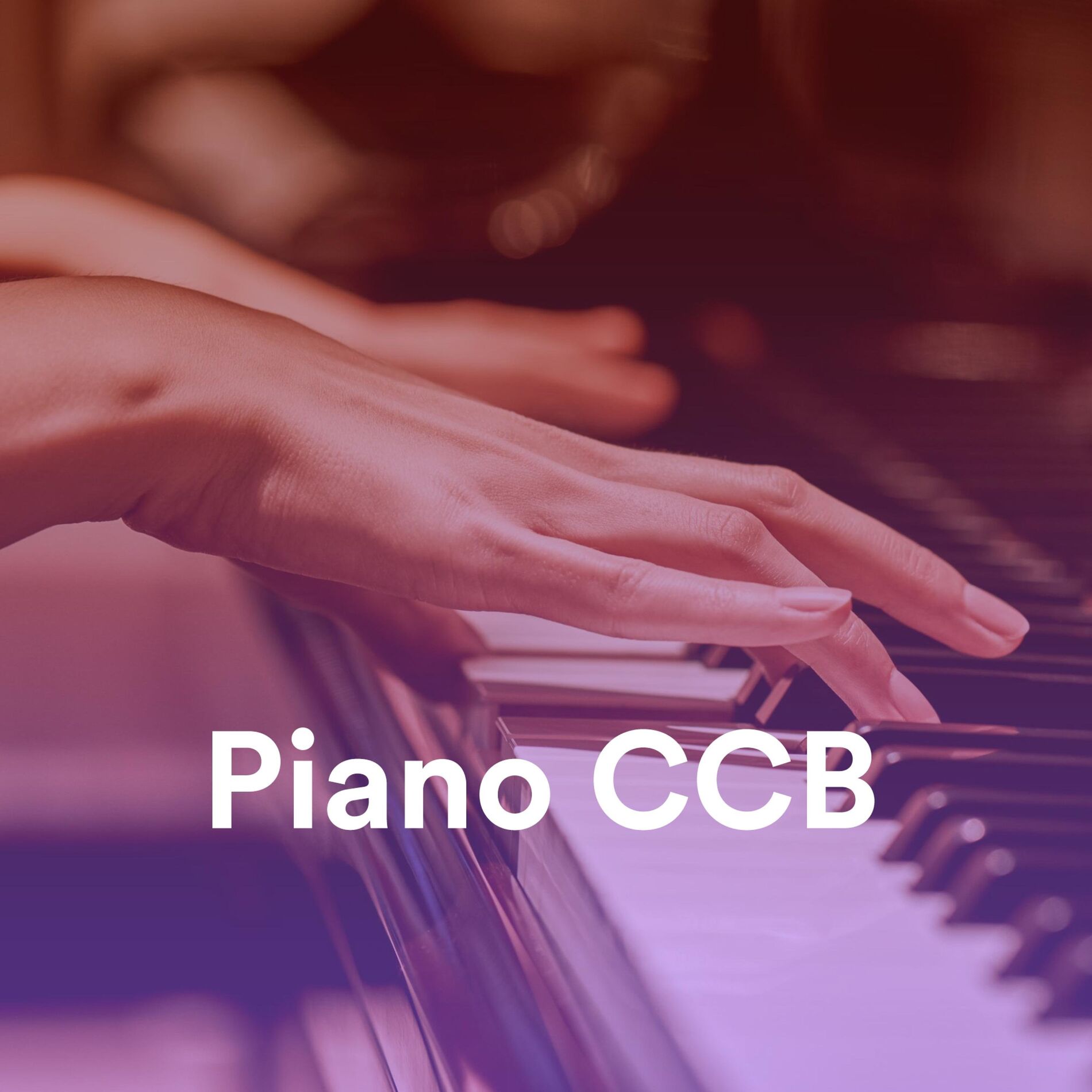 Album cover of Hinos CCB no piano