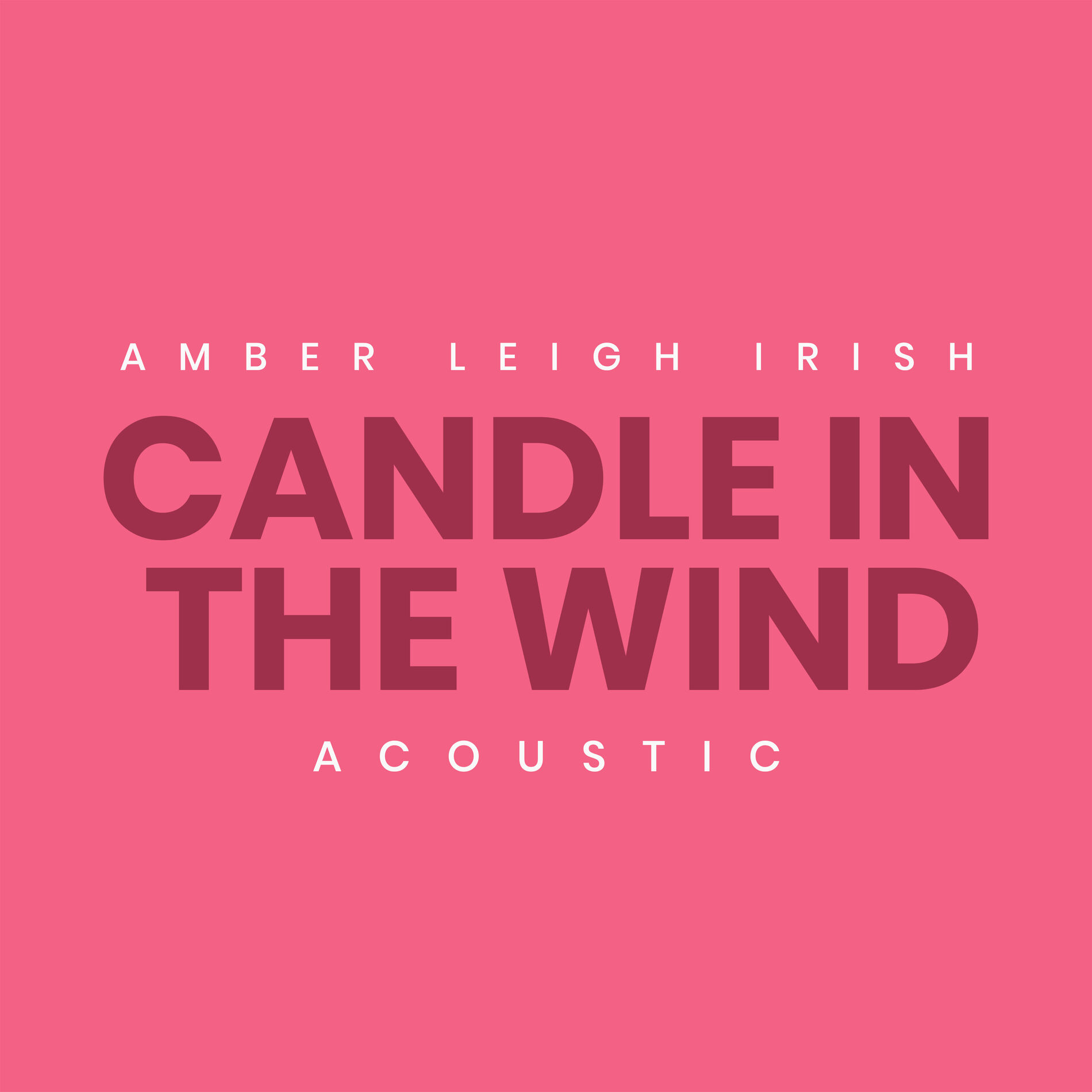 Album cover of Candle In the Wind (Acoustic)