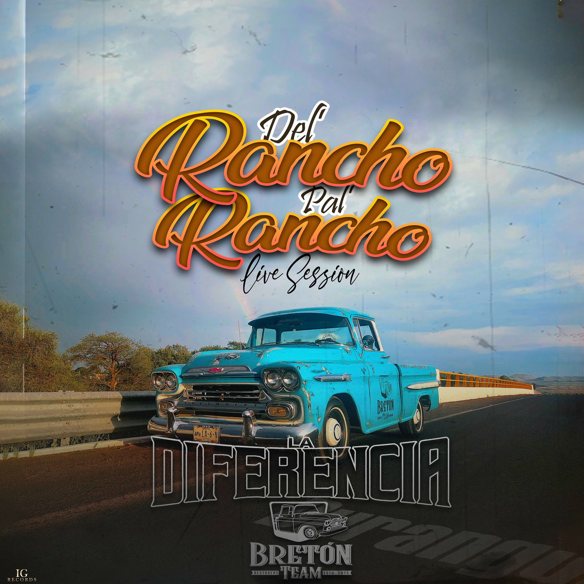 Album cover of Del Rancho Pal Rancho (Live)