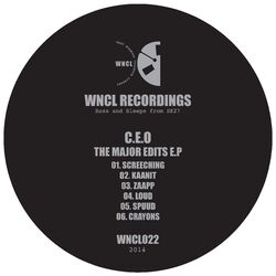 Cover of The Major Edits EP
