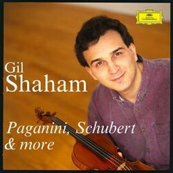 Cover of Gil Shaham plays Paganini, Schubert & more