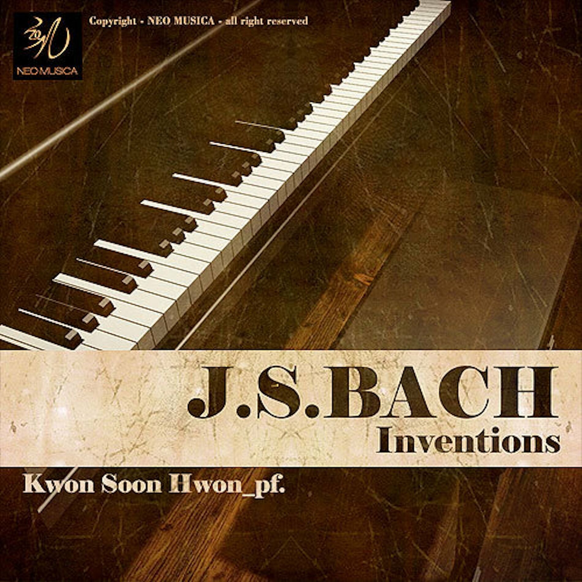 Album cover of J.S. Bach: 15 Inventions