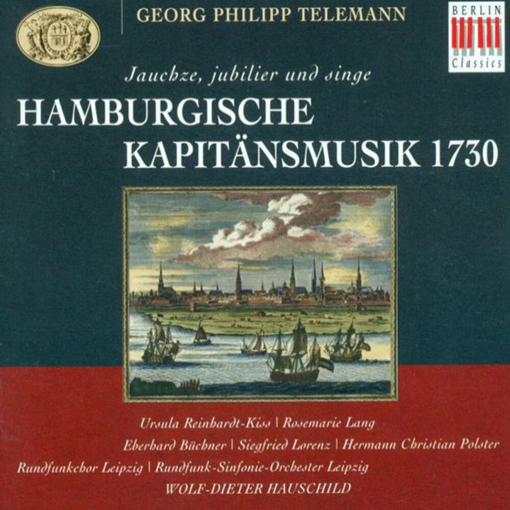 Picture of TELEMANN, G.P.: Jauchze, jubiliere und singe (Leipzig Radio Chorus, Leipzig Radio Symphony, Hauschild)