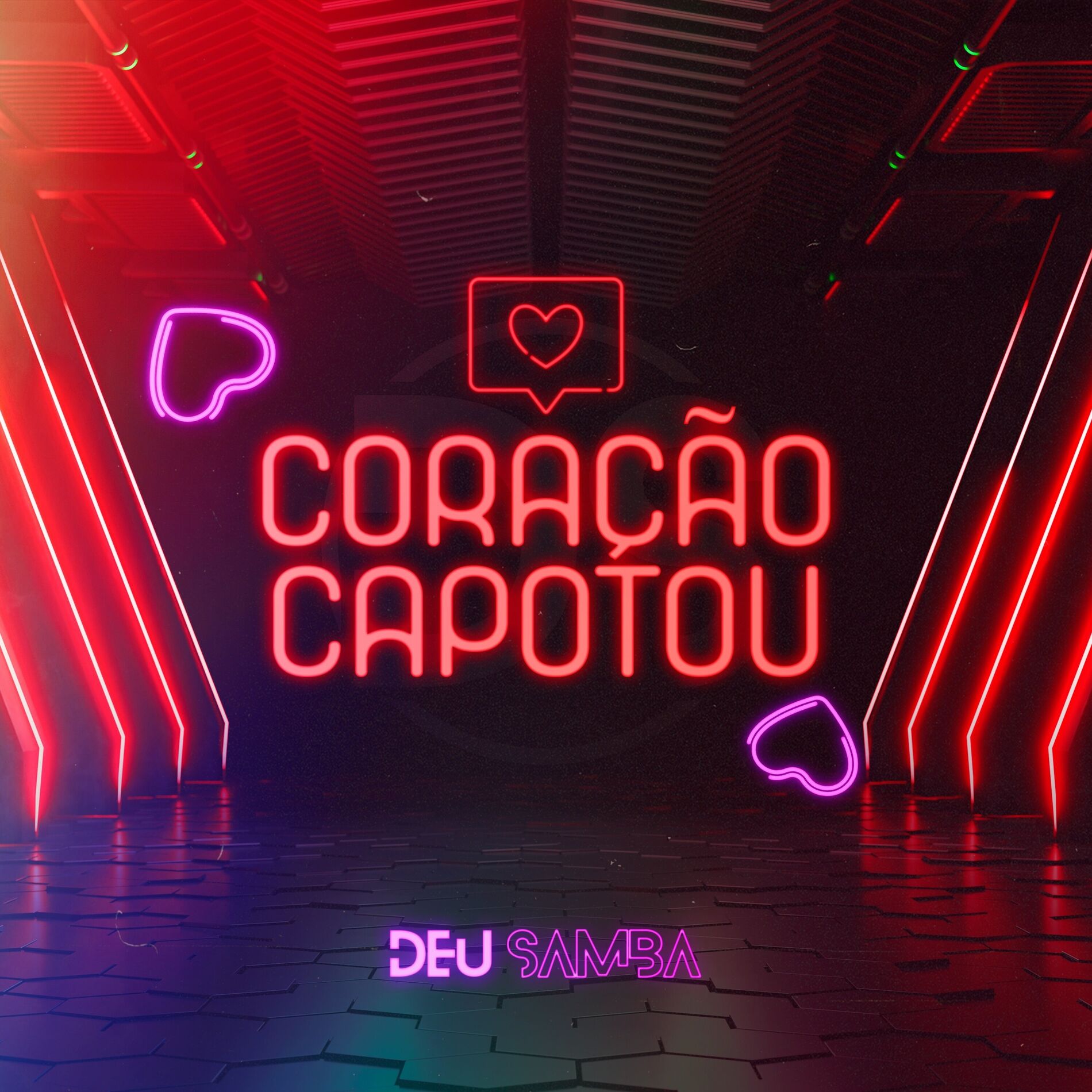 Album cover of Coração Capotou