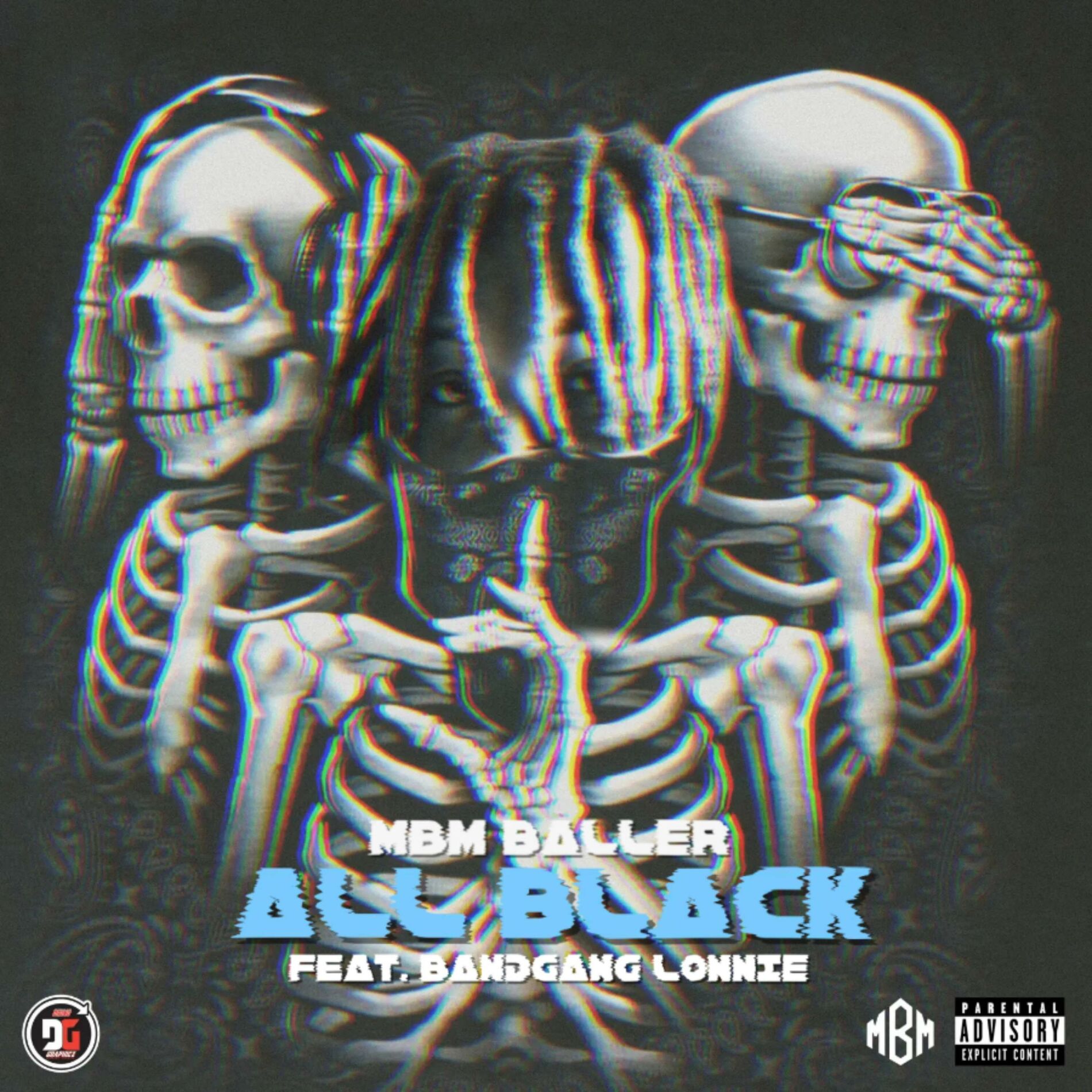 Album cover of All Black (feat. BandGang Lonnie & Dirt71)