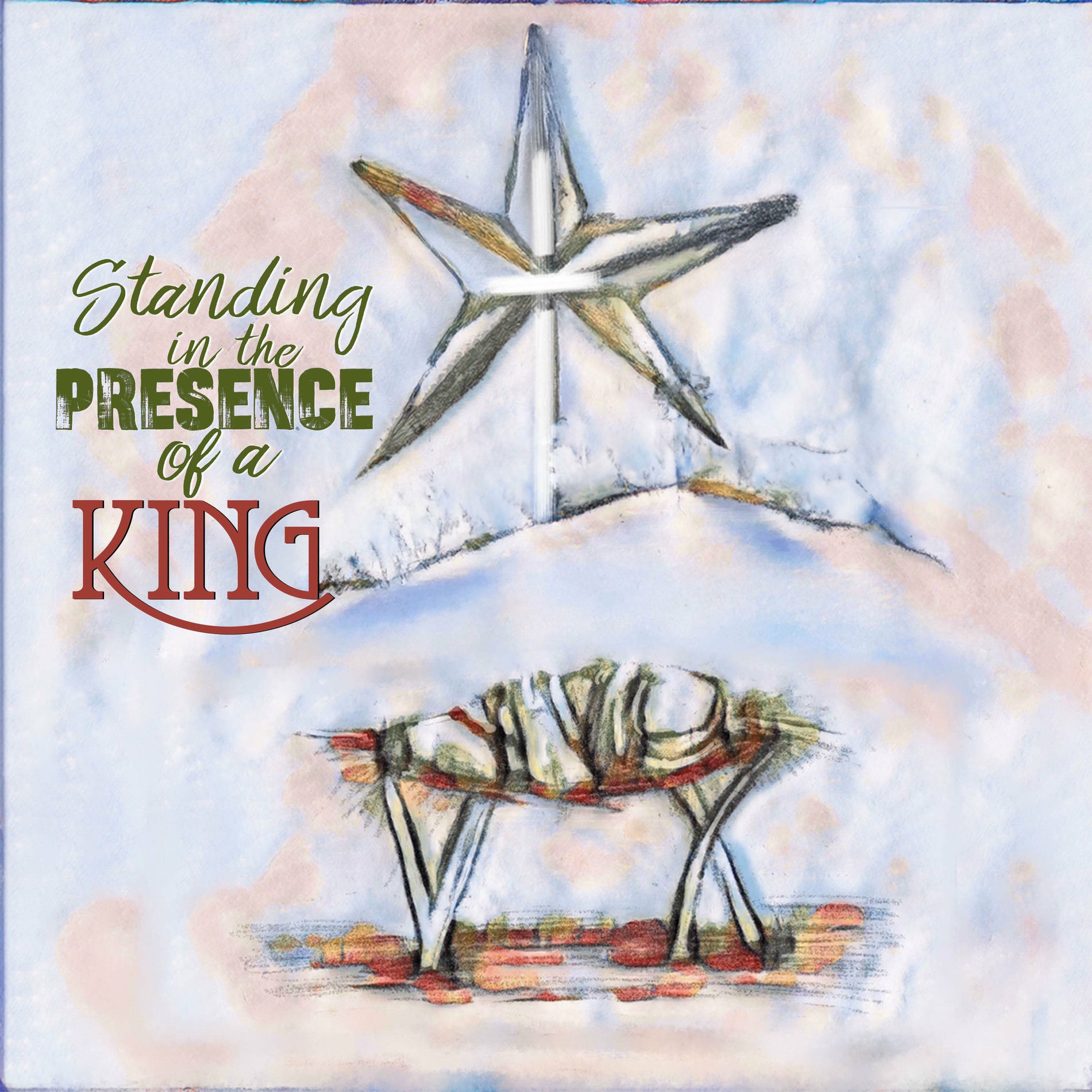 Album cover of Standing in the Presence of a King (feat. Lauren Sexton Sigmon, Marcus E. Sexton & Tina York)