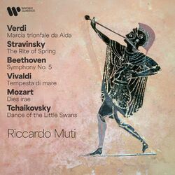 Cover of Verdi: Marcia trionfale da Aida - Stravinsky: The Rite of Spring - Beethoven: Symphony No. 5 - Vivaldi: Tempesta di mare - Stravin