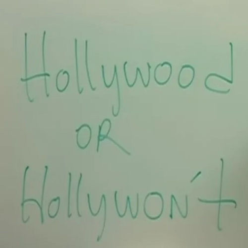 it's hollywood or holly won't artwork