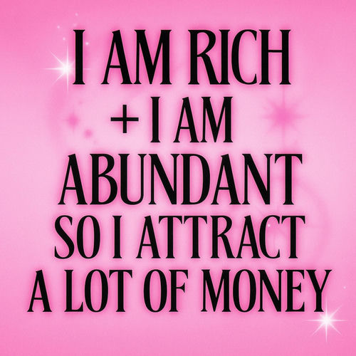 i am rich + abundant
