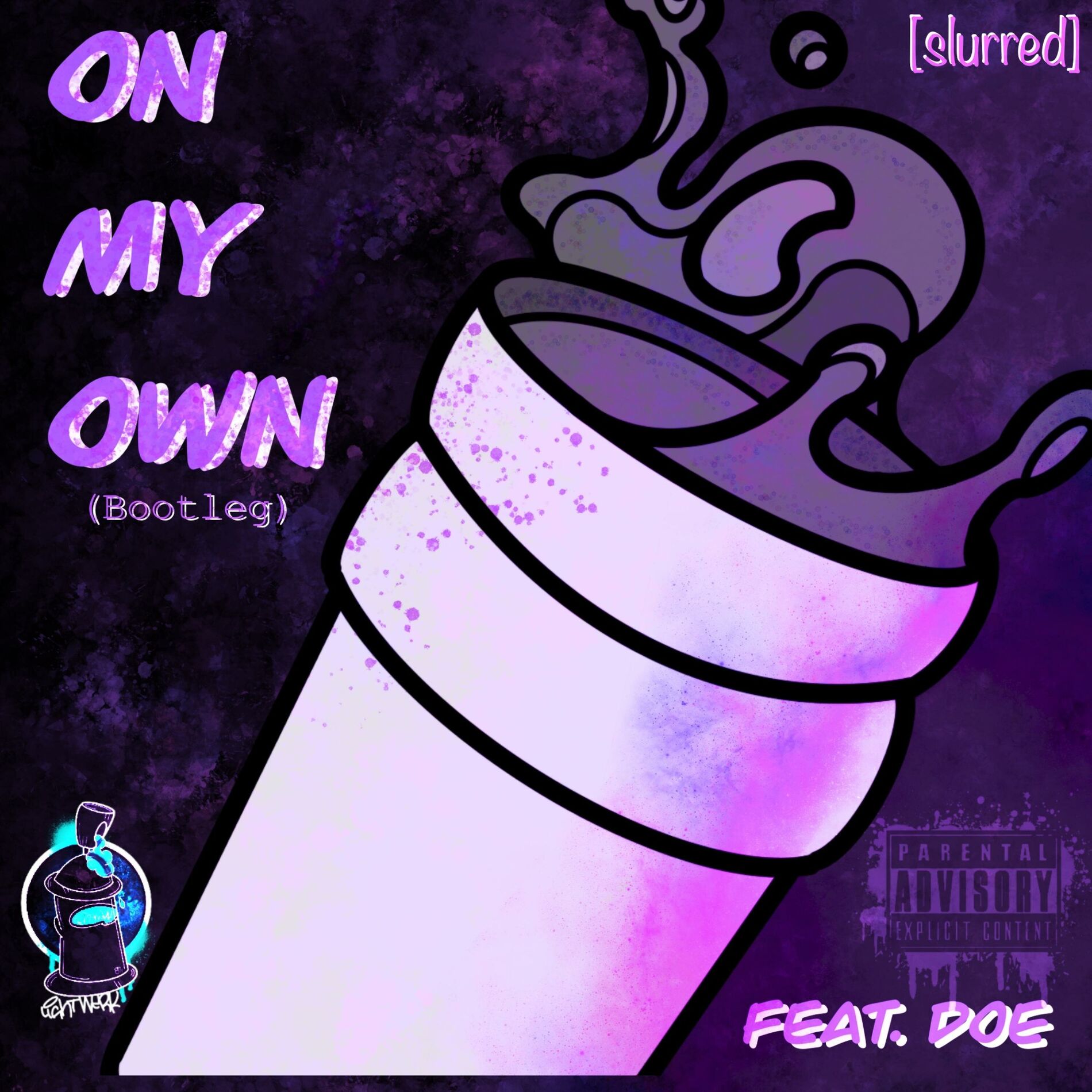 Album cover of On My Own (Bootleg) (feat. Doe) [slurred]