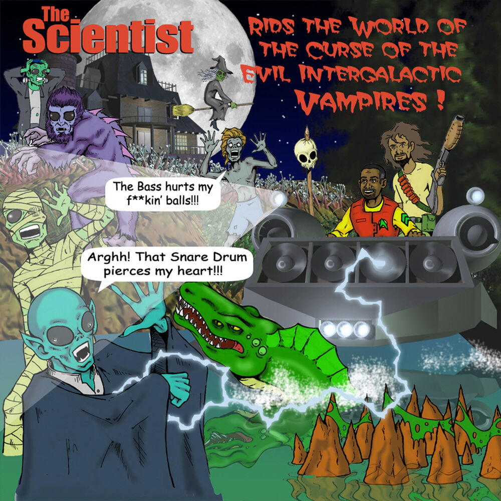 Picture of The Scientist Rids The World Of The Intergalactic Vampires