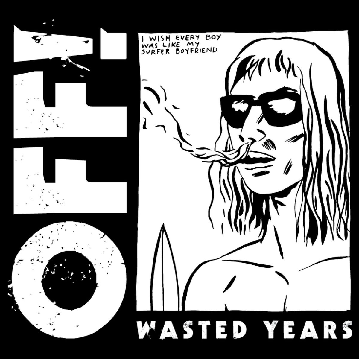 Album cover of Wasted Years