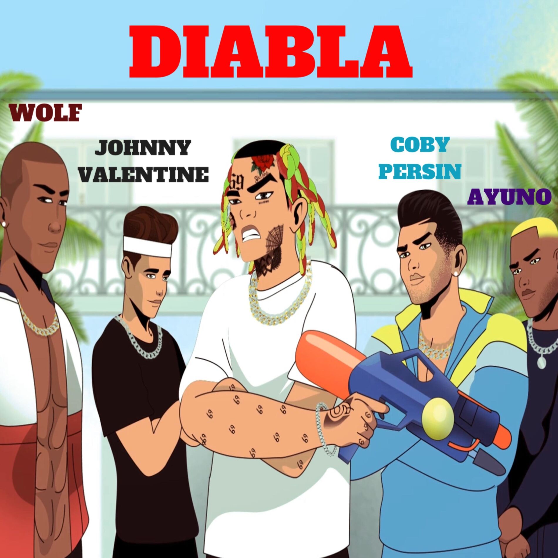 Album cover of Diabla (feat. Wolf, Johnny Valentine & Ayuno)