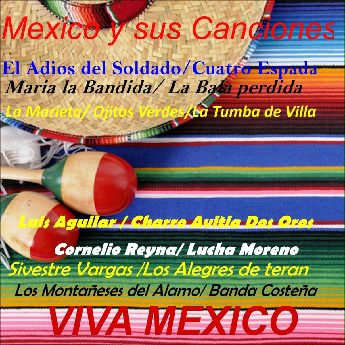 Album cover of Mexico y Sus Canciones