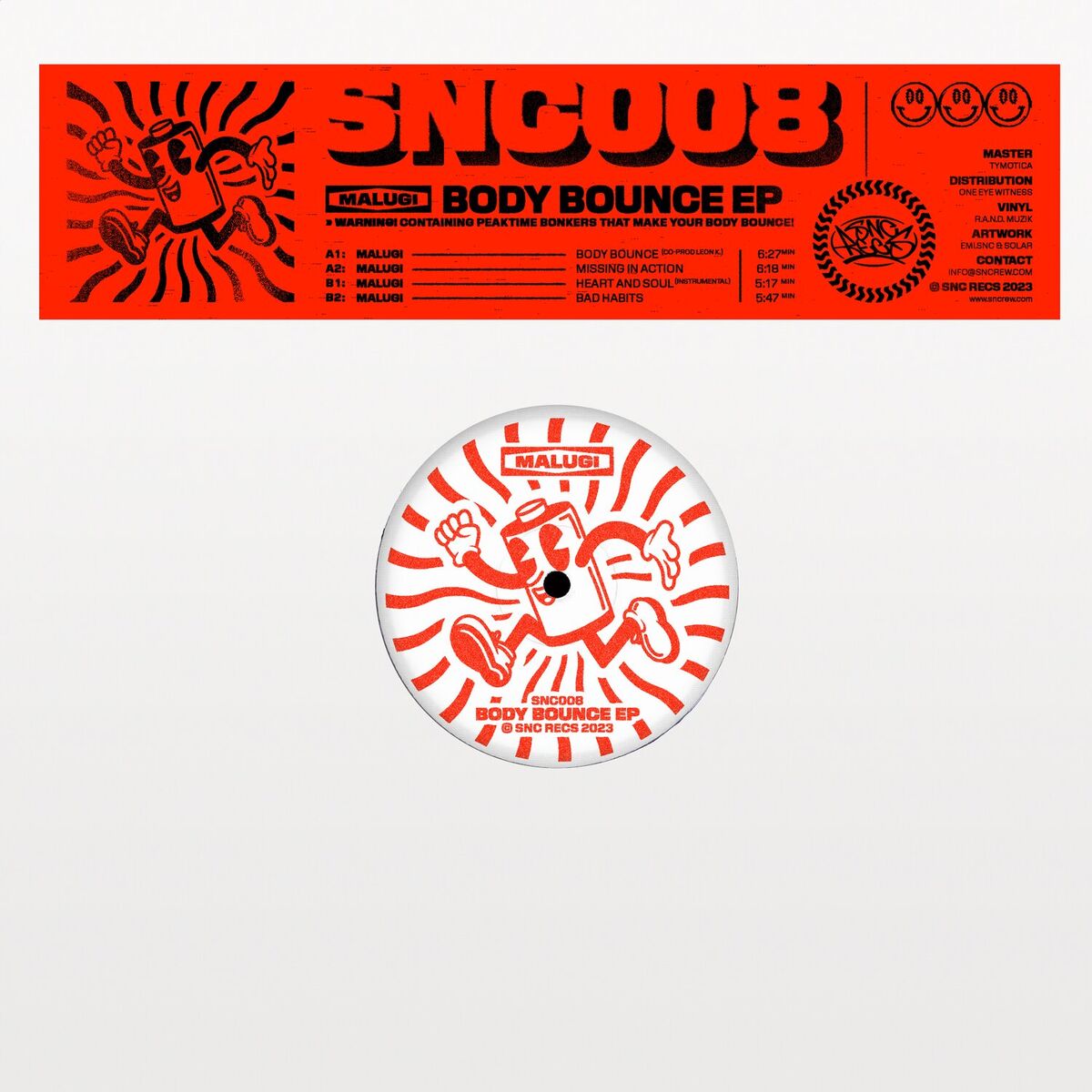 Album cover of SNC008 - Body Bounce EP