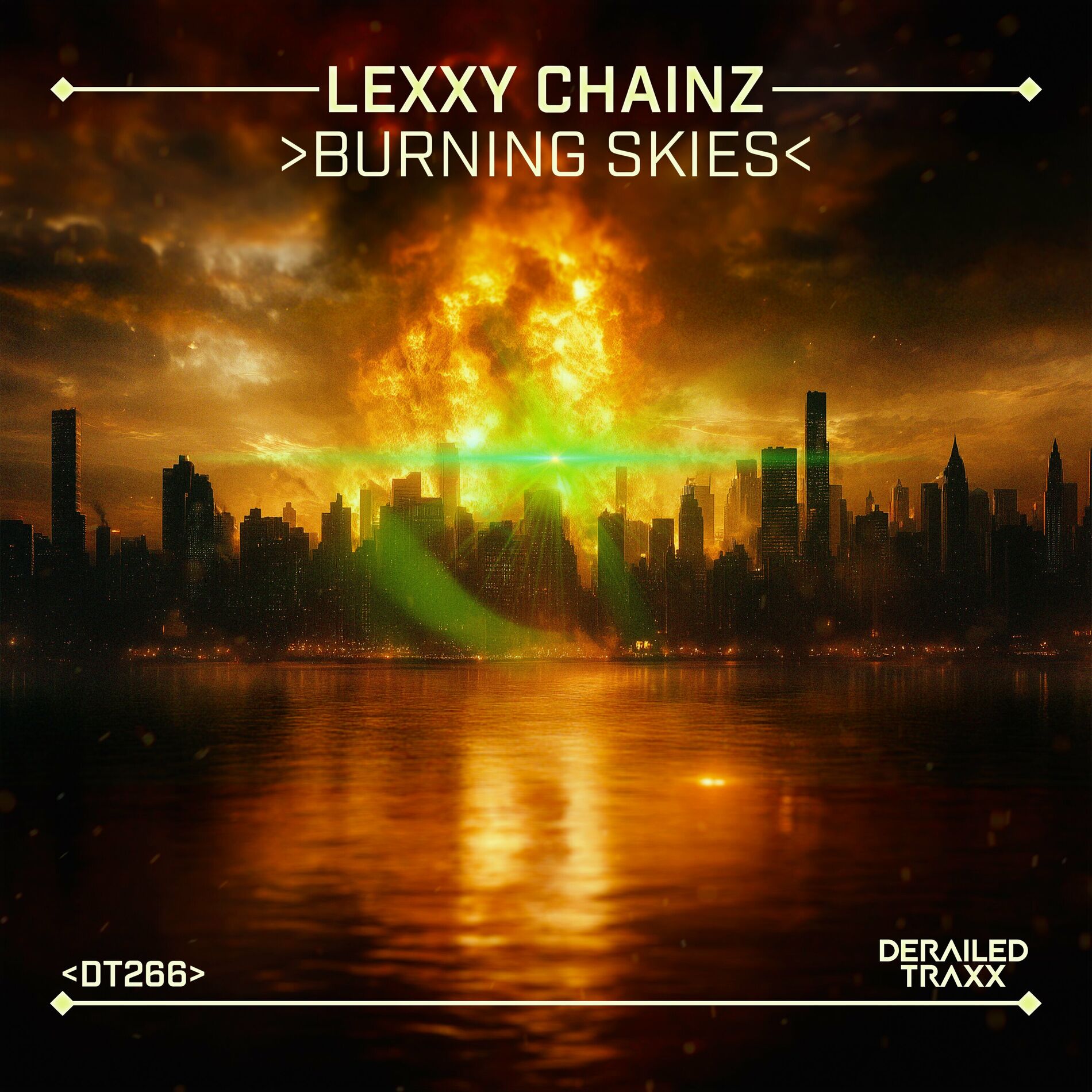 Album cover of Burning Skies