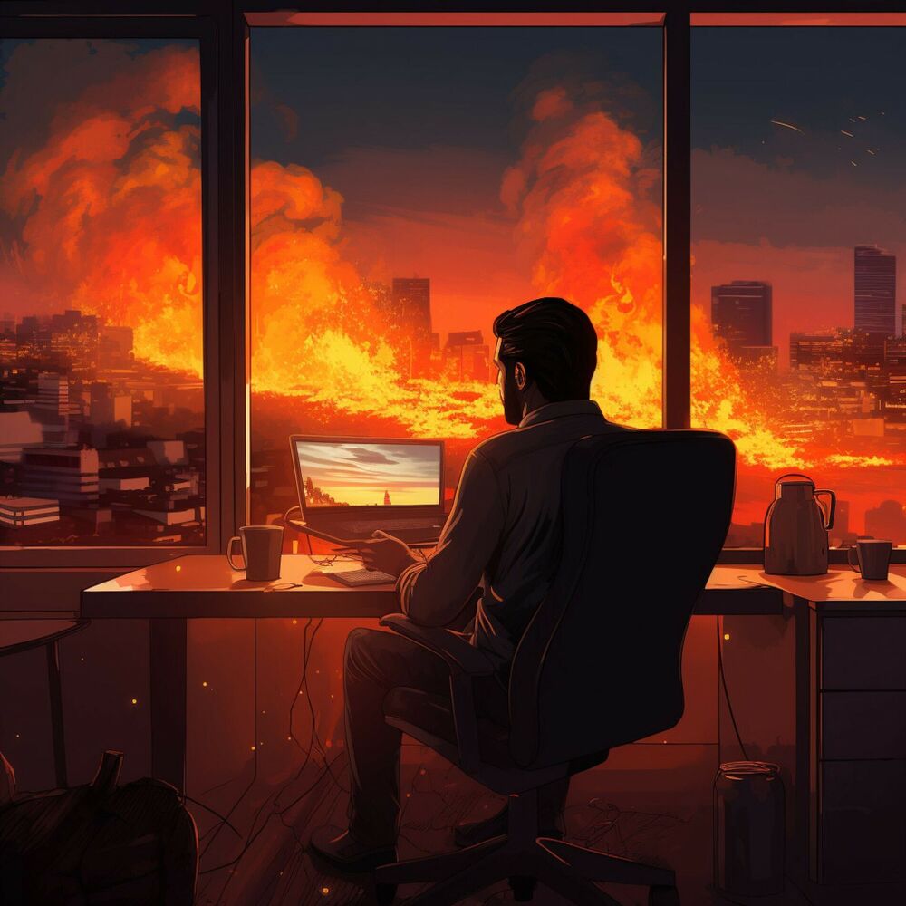 Picture of Fire's Productive Rhythms: Symphony of Flames
