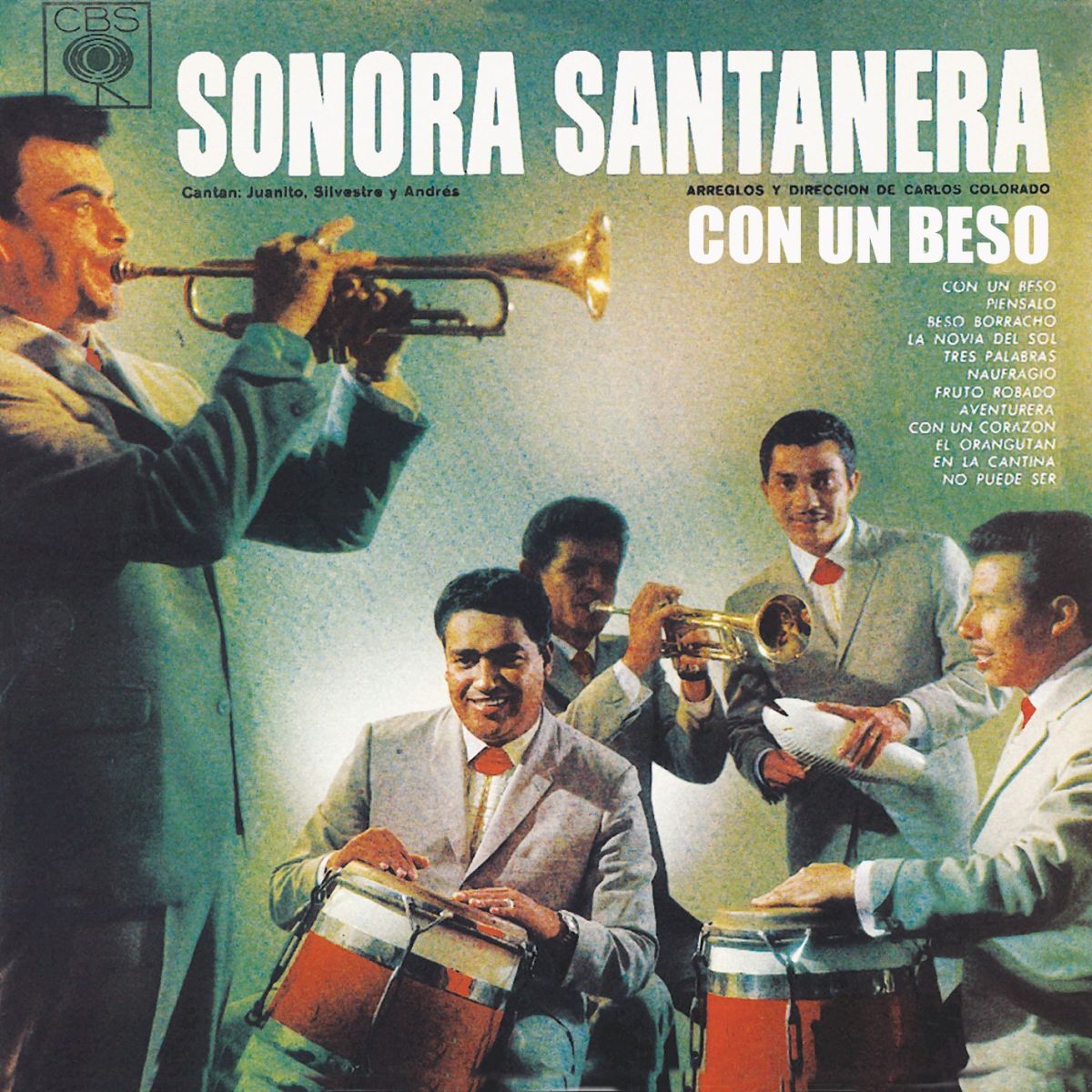 Album cover of Sonora Santanera - Con Un Beso