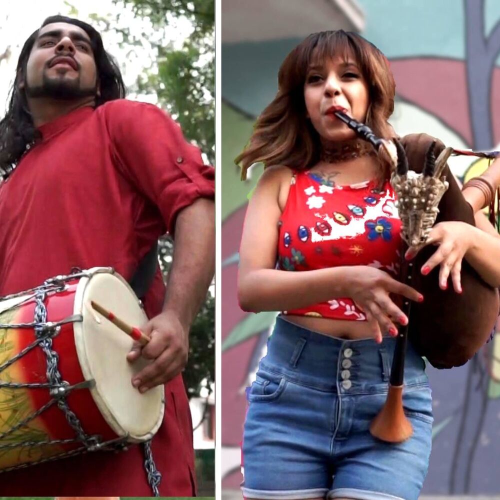 Picture of Drowsy Maggie (Celtic-Punjabi Bagpipe Crossover)
