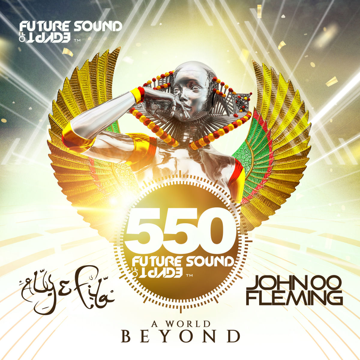 Album cover of Future Sound Of Egypt 550 - A World Beyond
