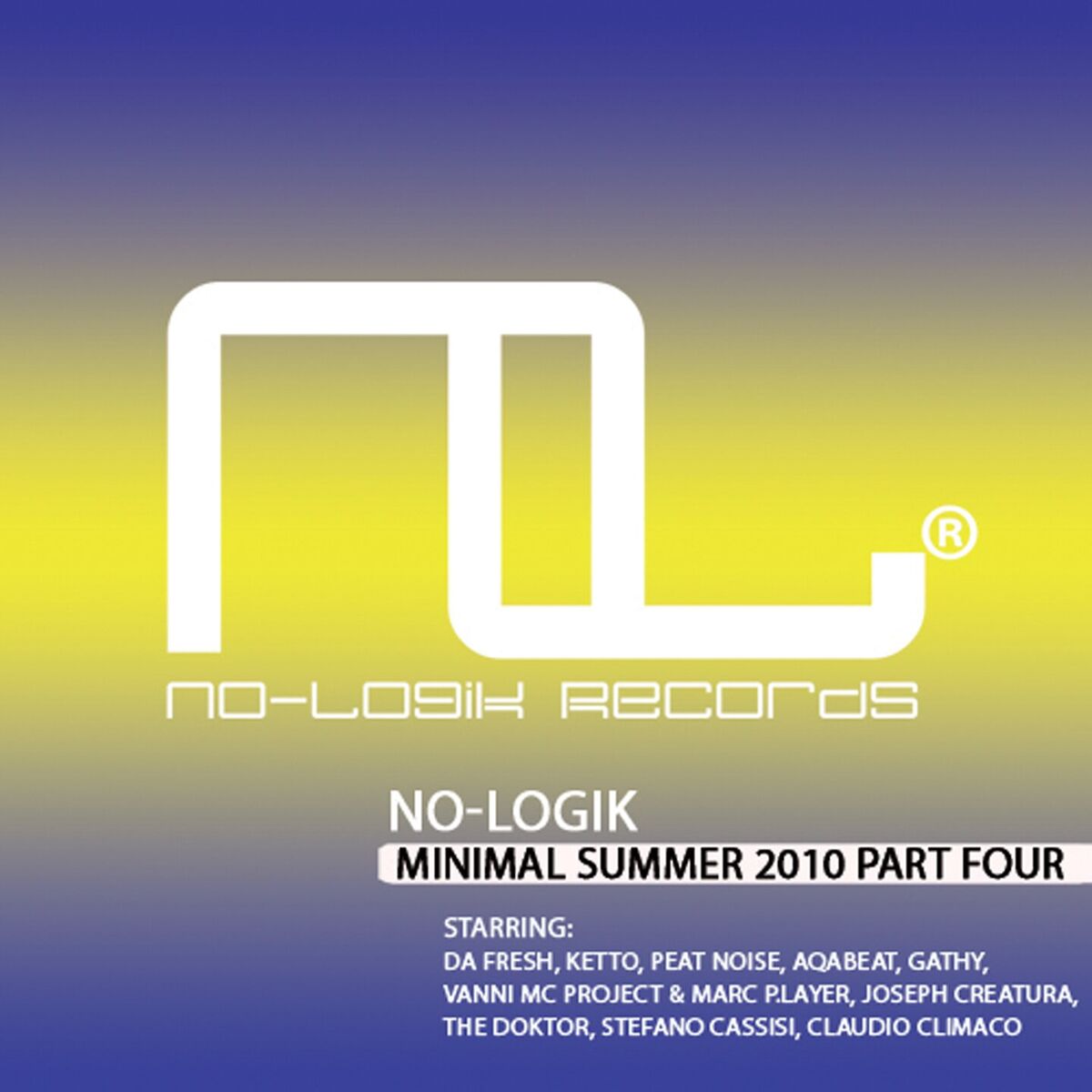 Album cover of No-Logik Minimal Summer 2010, Pt. Four