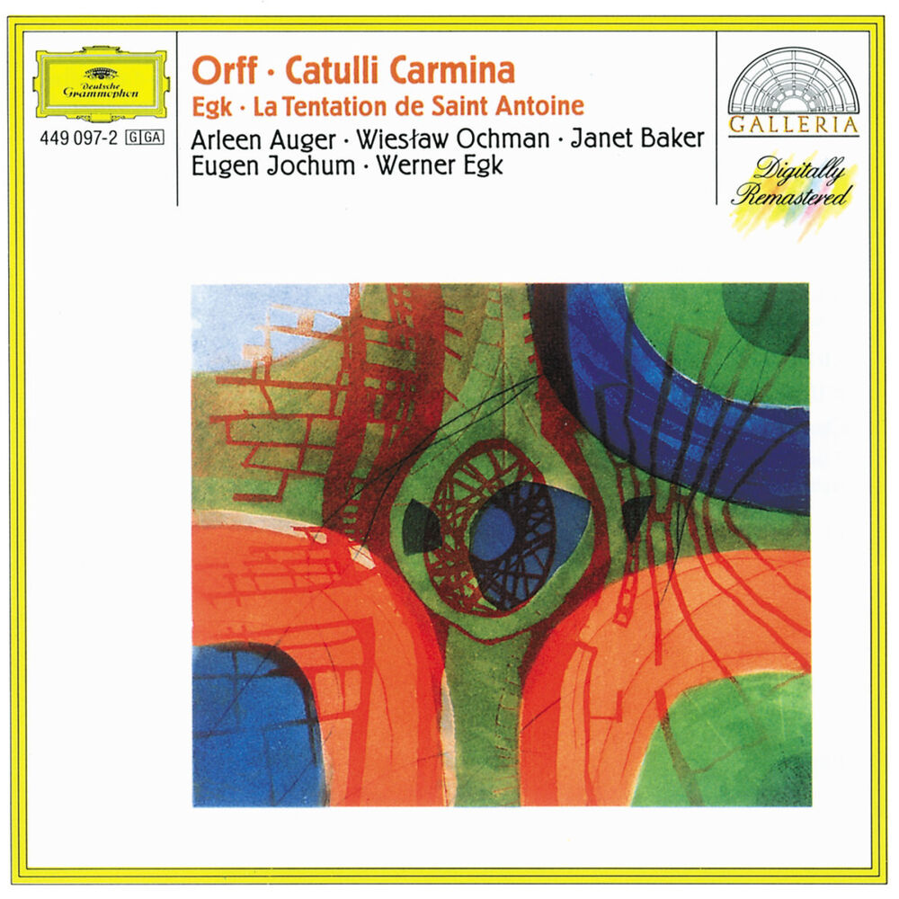 Picture of Orff: Catulli Carmina / Egk: La Tentation de Saint Antoine