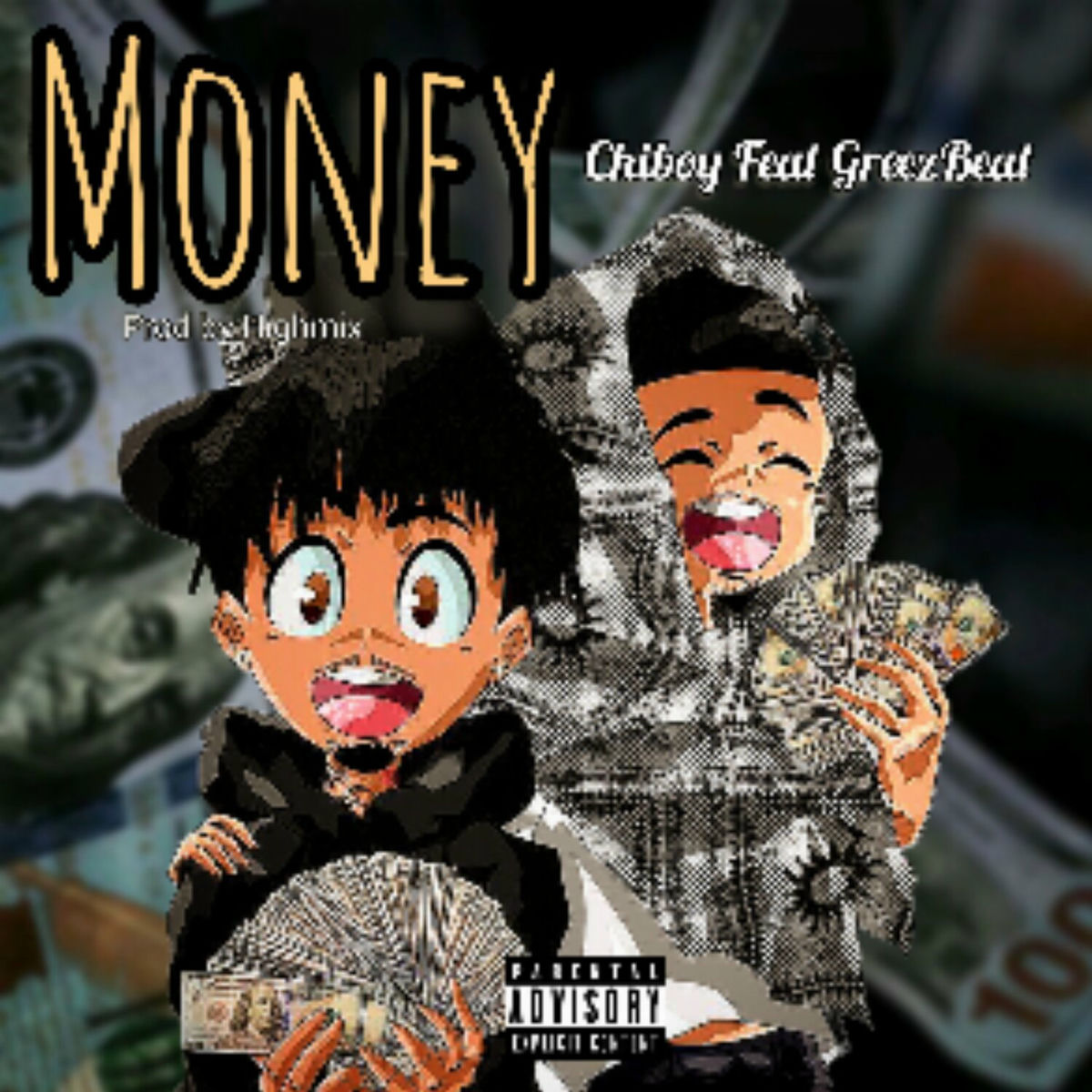 ま*ゃ様 TOKI 抽象画 don't choose money #138 Amazon.com