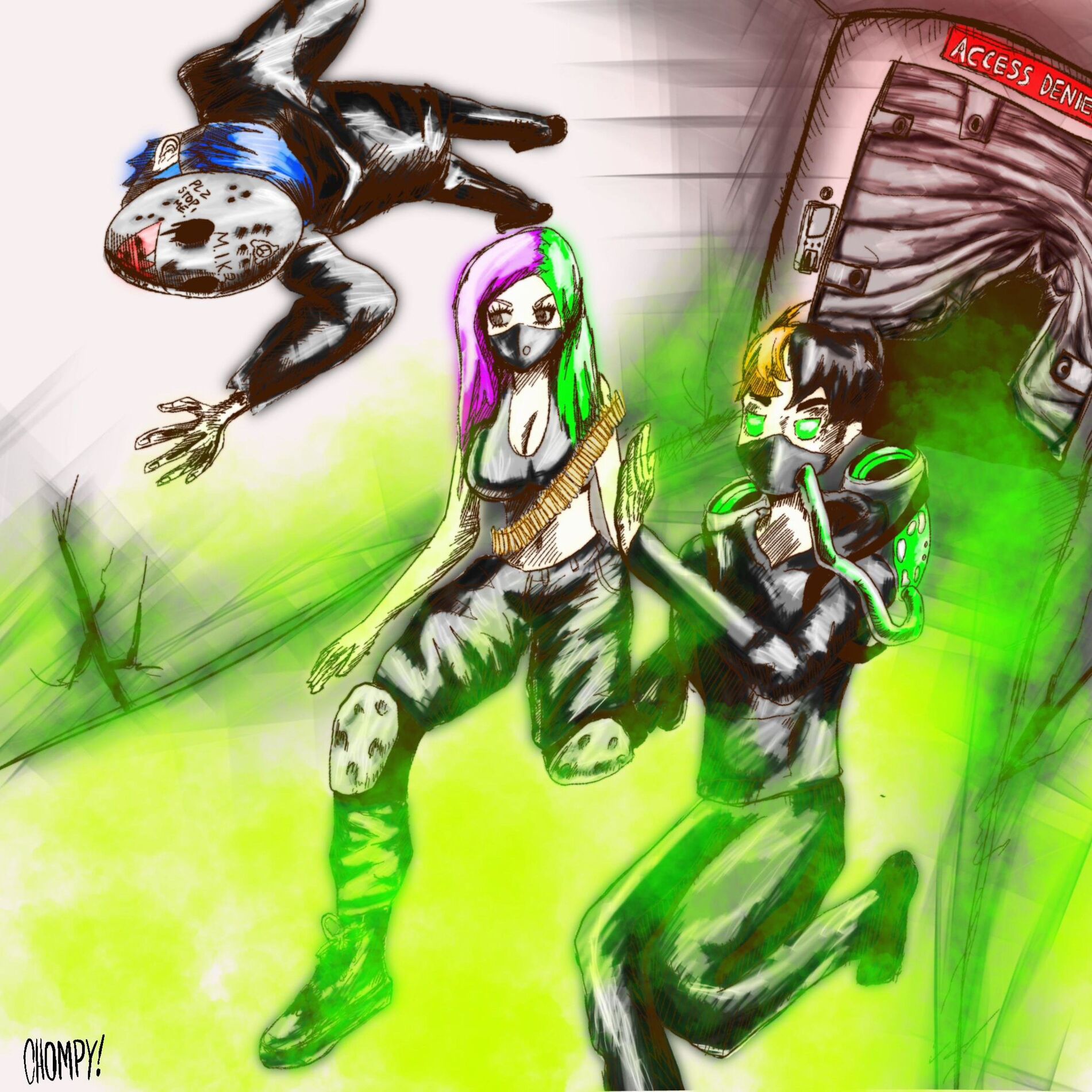 Album cover of ACCESS DENIED (feat. ONI INC. & ARYEL)