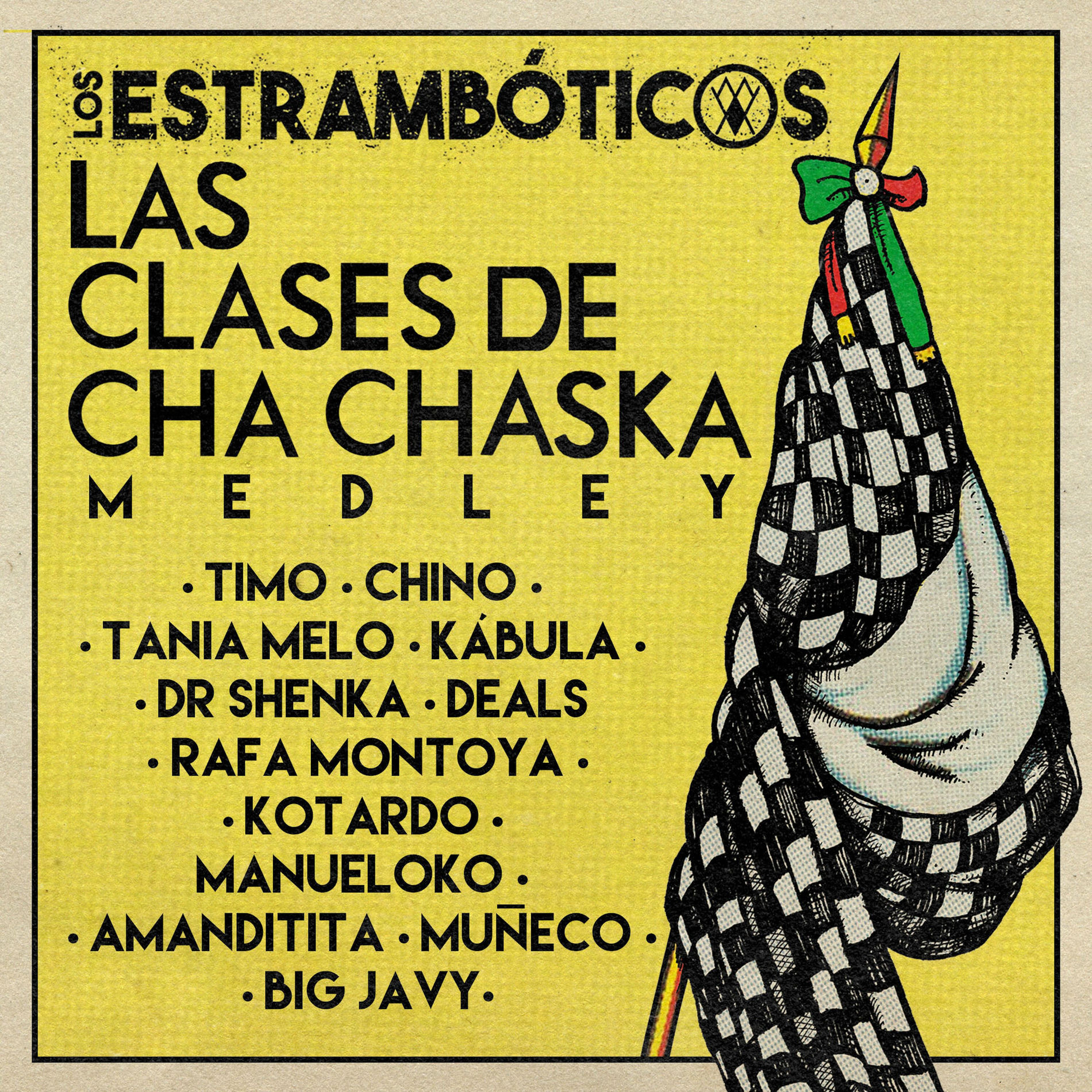 Album cover of Las Clases de Cha Cha Ska Medley: El Cuchillo, Mi Parte Viva, La Cerveza y El Dolor, El Niño Objeto, Espergesia, Mi Tamagochi, Pet