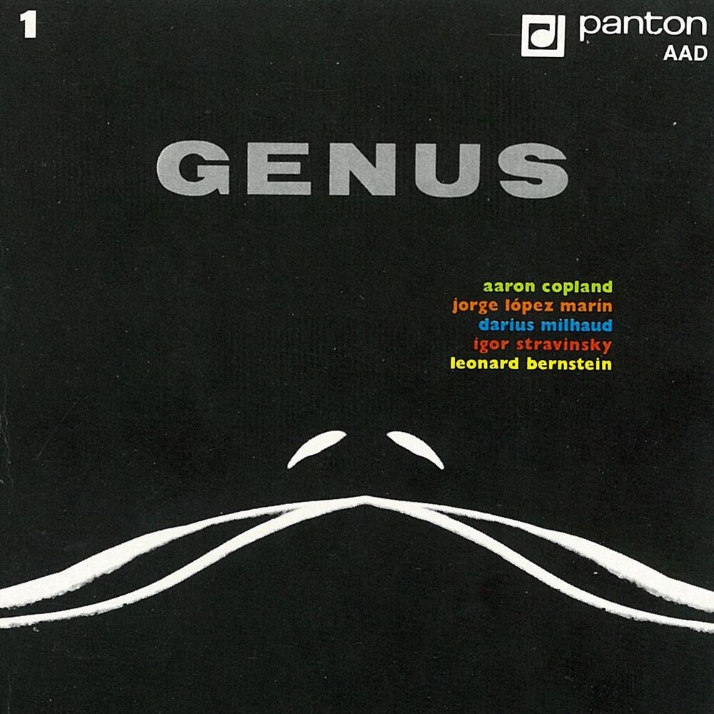 Picture of Copland, Marín, Milhaud, Stravinsky, Bernstein: Genus