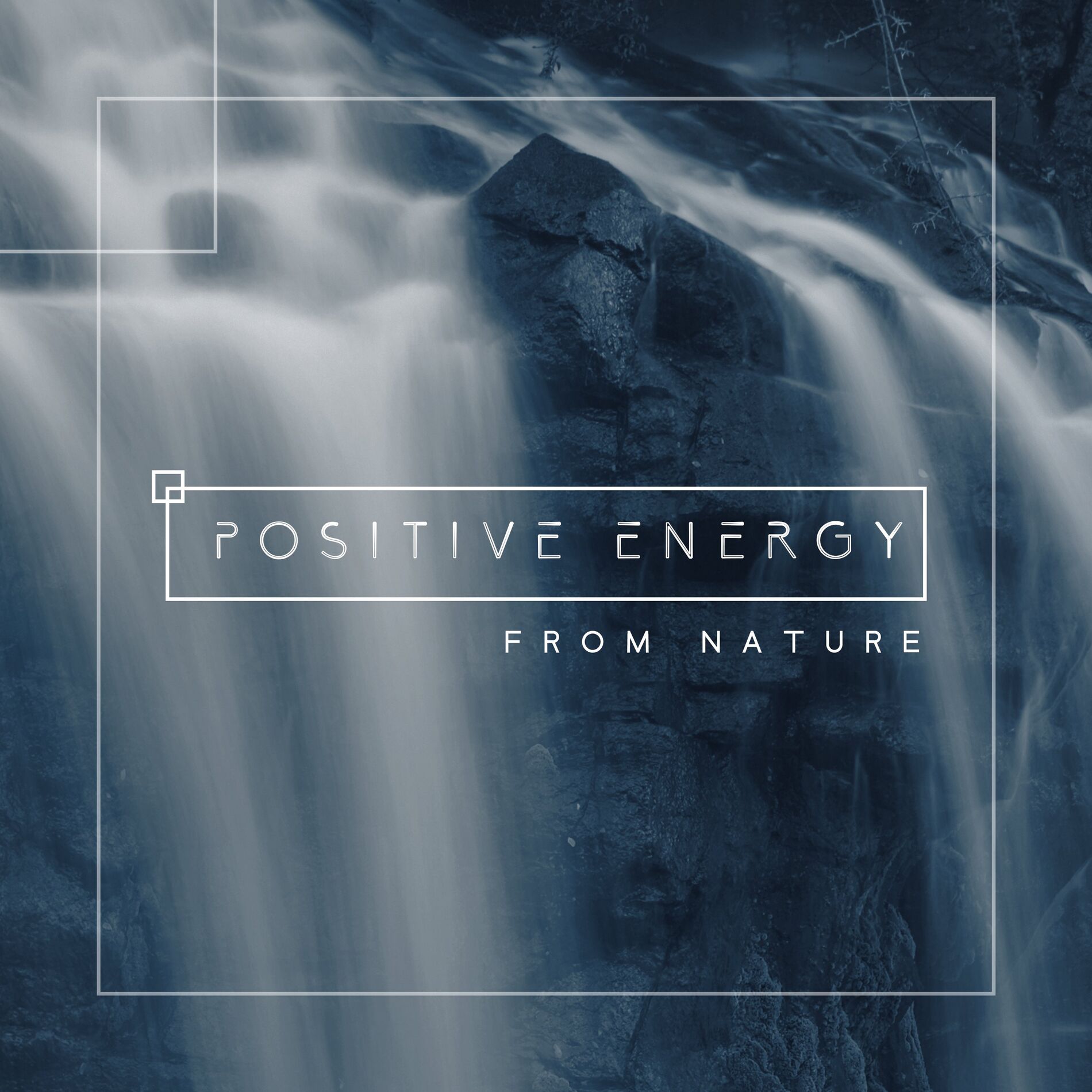 Album cover of Positive Energy from Nature. Therapeutic Music, Calming Sounds