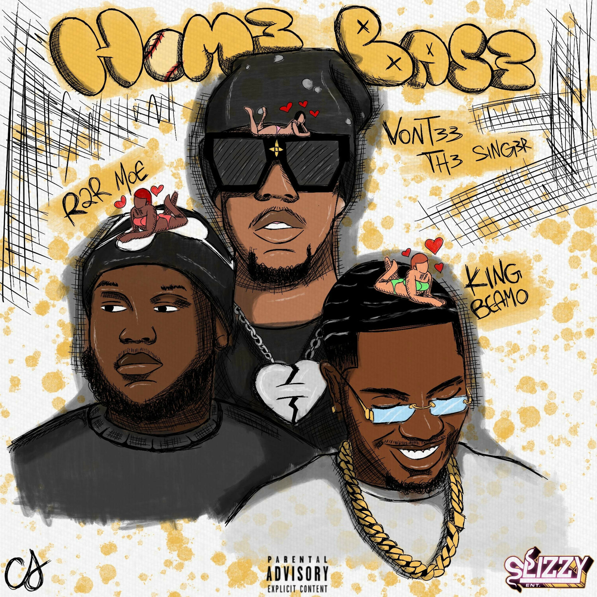 Album cover of HOME BASE (feat. King Beamo, R2R Moe & Vontee The Singer)