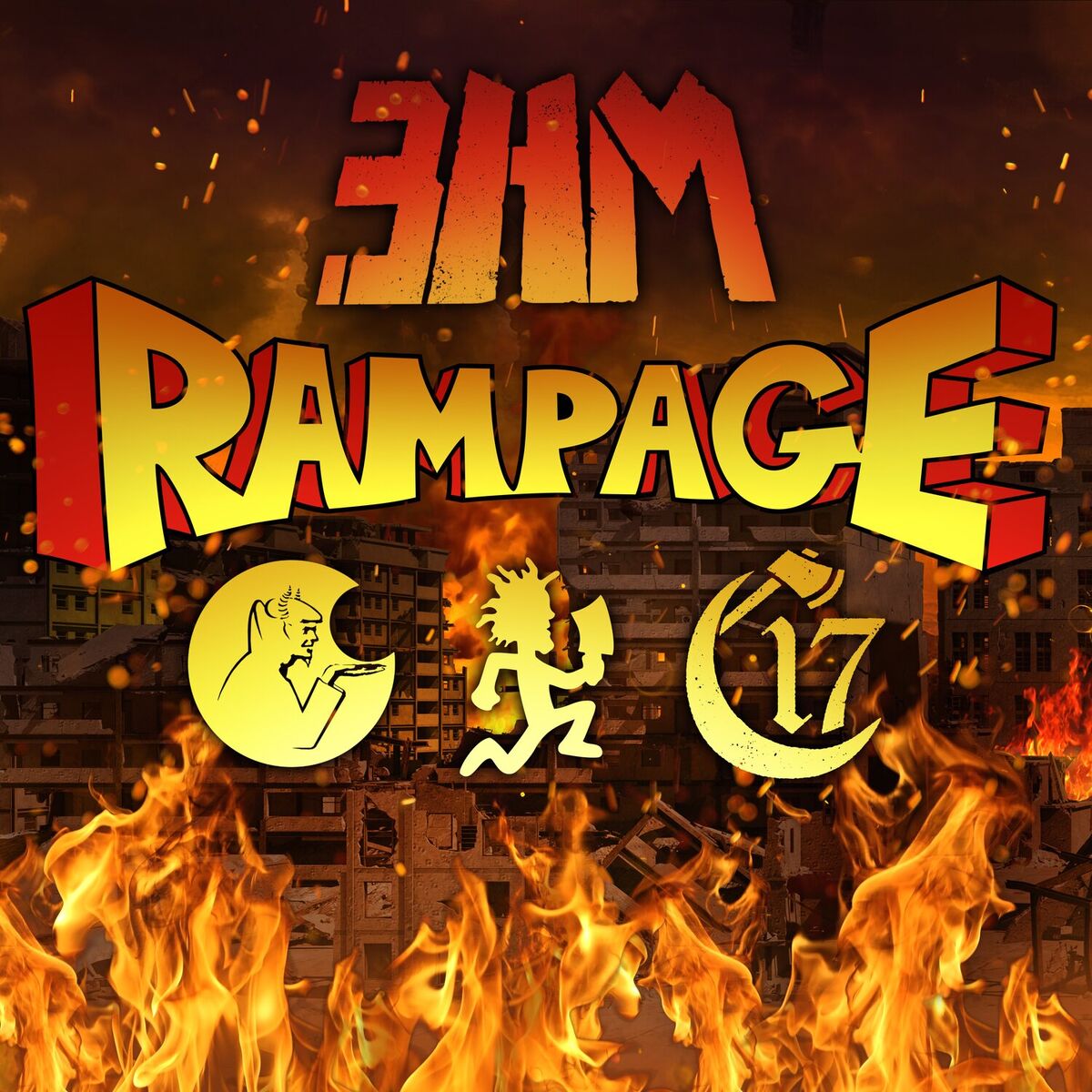 Album cover of Three Headed Monster: RAMPAGE