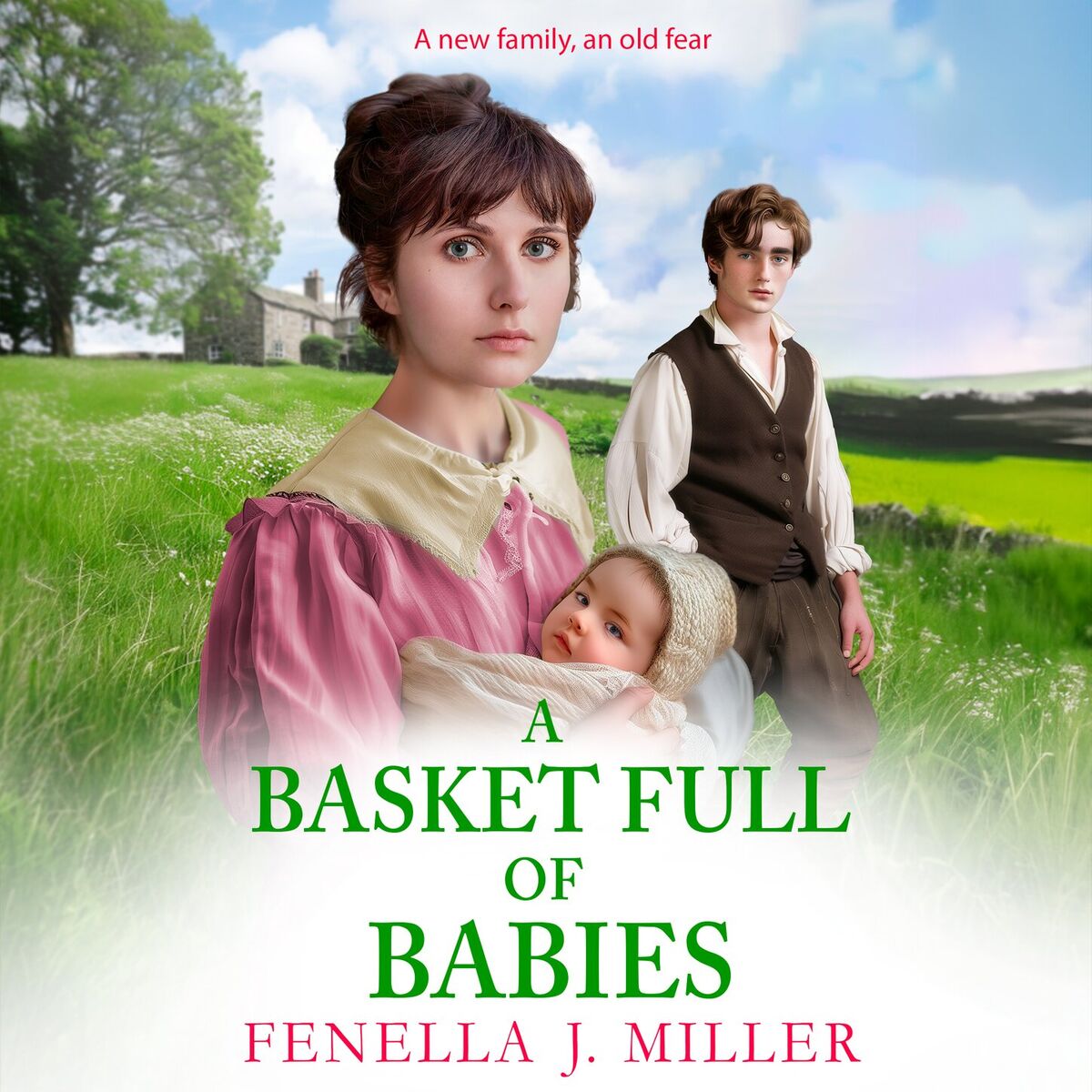 Album cover of Basket Full of Babies - The beautiful, emotional historical saga series from Fenella J Miller for 2024 (Unabridged)