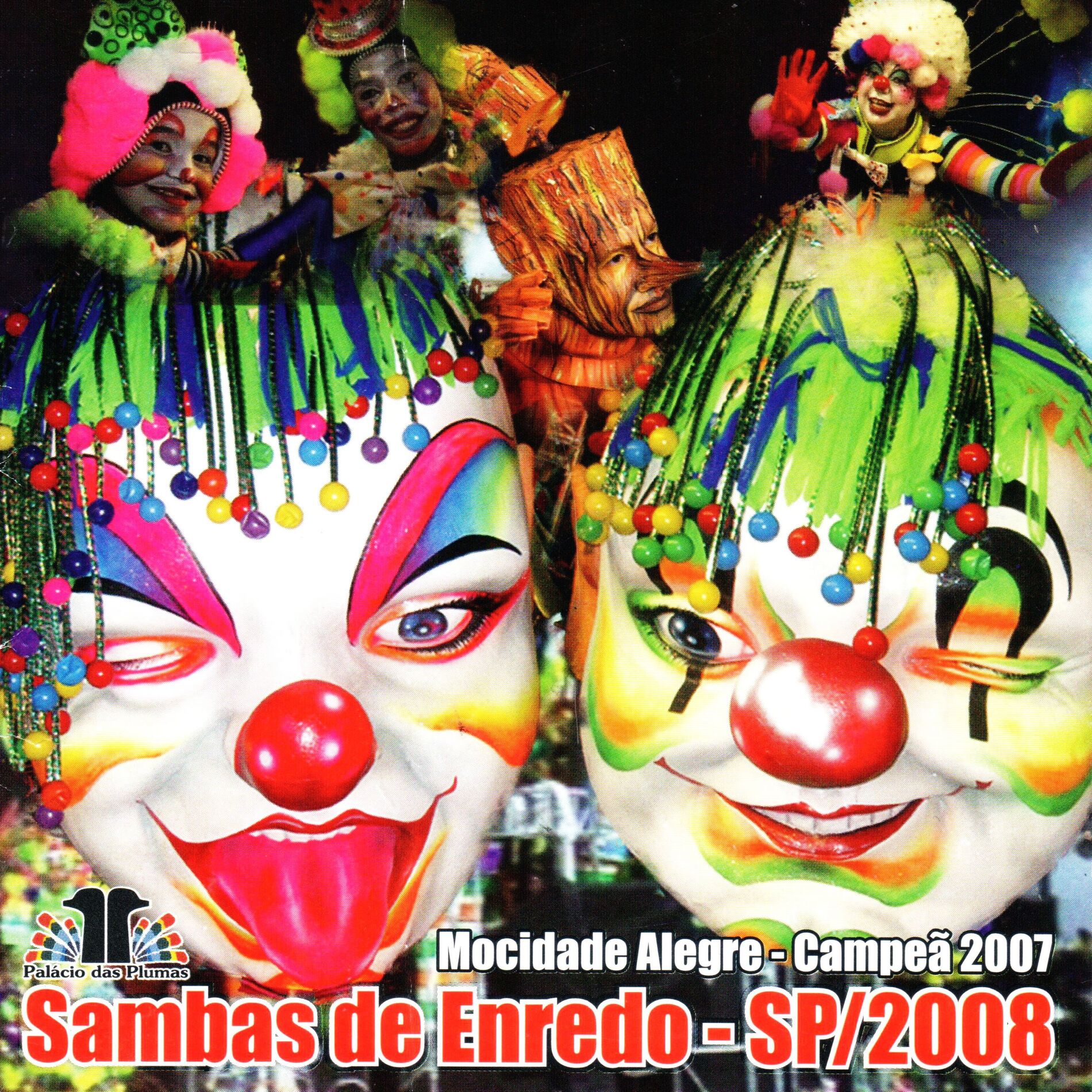 Album cover of Sambas de Enredo - Carnaval São Paulo 2008