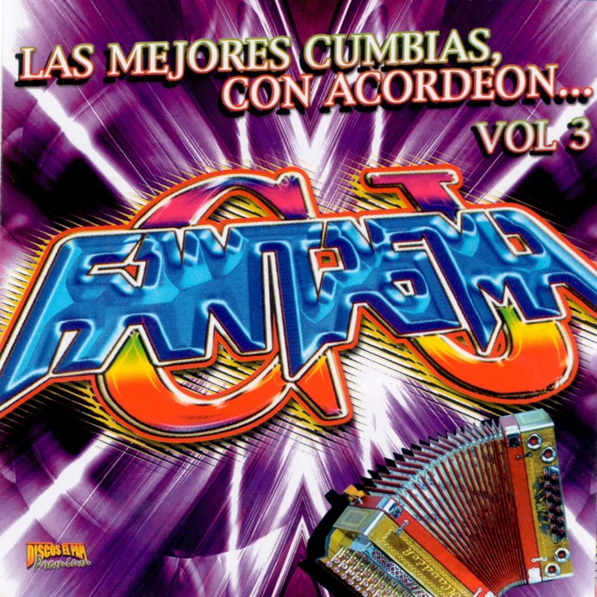 Album cover of Las Mejores Cumbias Con Acordeon (Vol. 3)