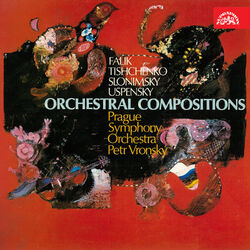 Cover of Falik,Tischenko, Slonimsky, Uspensky: Orchestral Compositions