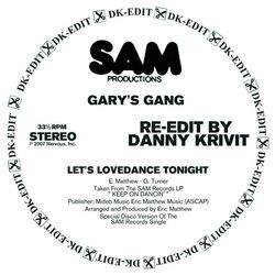 Cover of Let's Lovedance Tonight - Danny Krivit Re-Edit