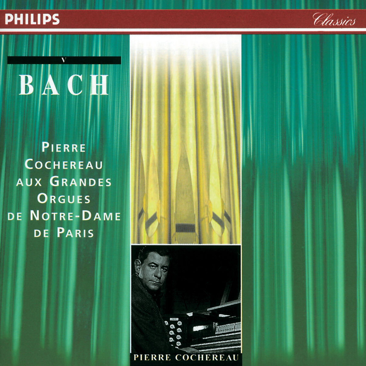 Album cover of Bach aux grandes orgues de Notre-Dame de Paris