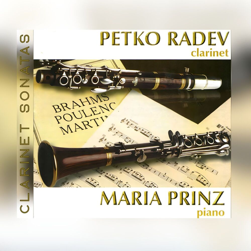 Picture of Clarinet Sonatas by Brahms, Poulenc & Martinů