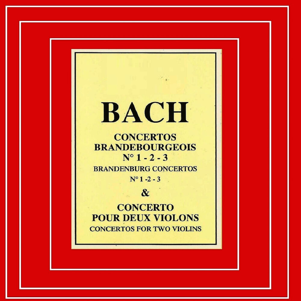 Picture of Bach - Concertos Brandebourgeois Nº 1, 2, 3