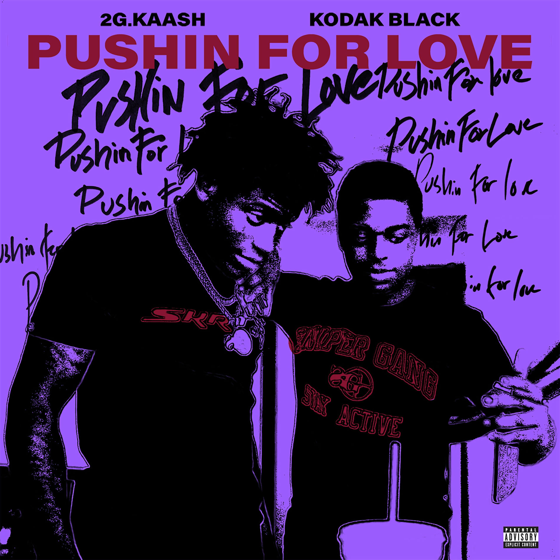 Album cover of Pushin for Love (feat. Kodak Black)
