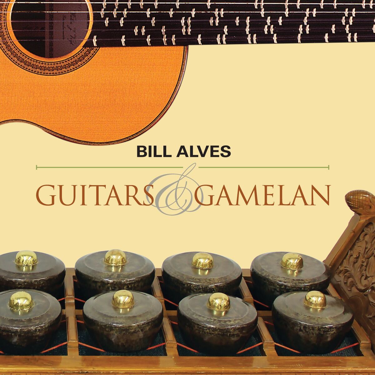 Album cover of Bill Alves: Guitars & Gamelan