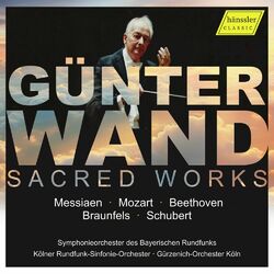 Cover of Günter Wand "Sacred Works"