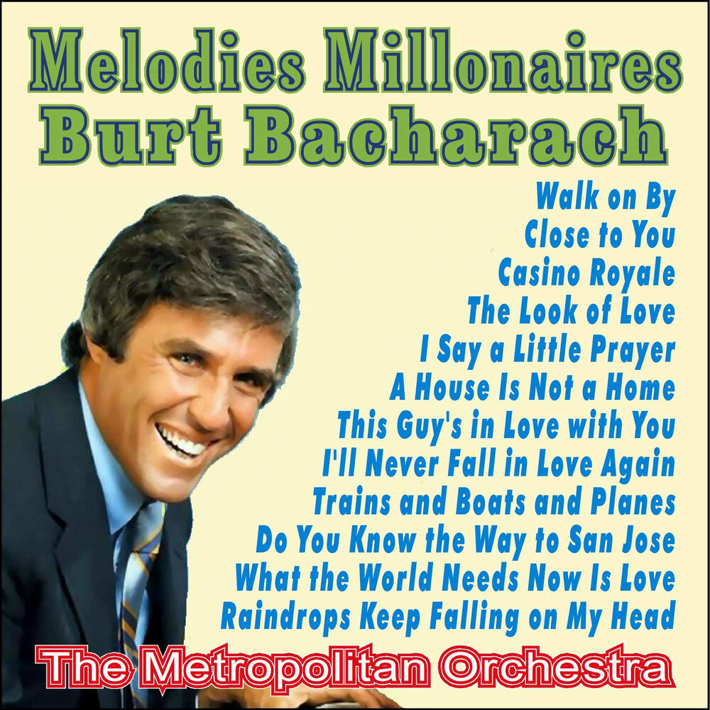 Picture of Melodies Millonaires of Burt Bacharach