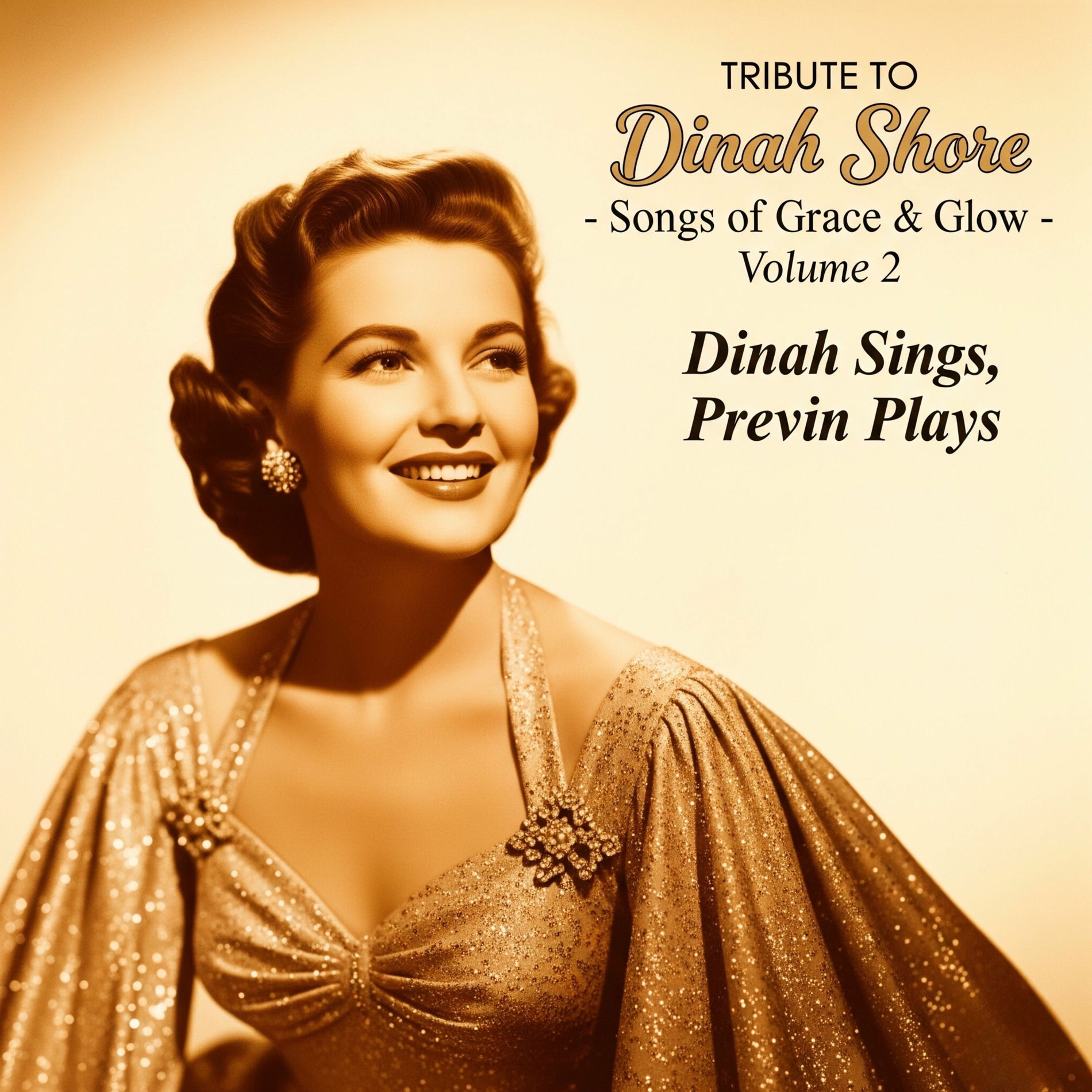 Album cover of Tribute to Dinah Shore - Songs of Grace & Glow - Volume 2: Dinah Sings, Previn Plays