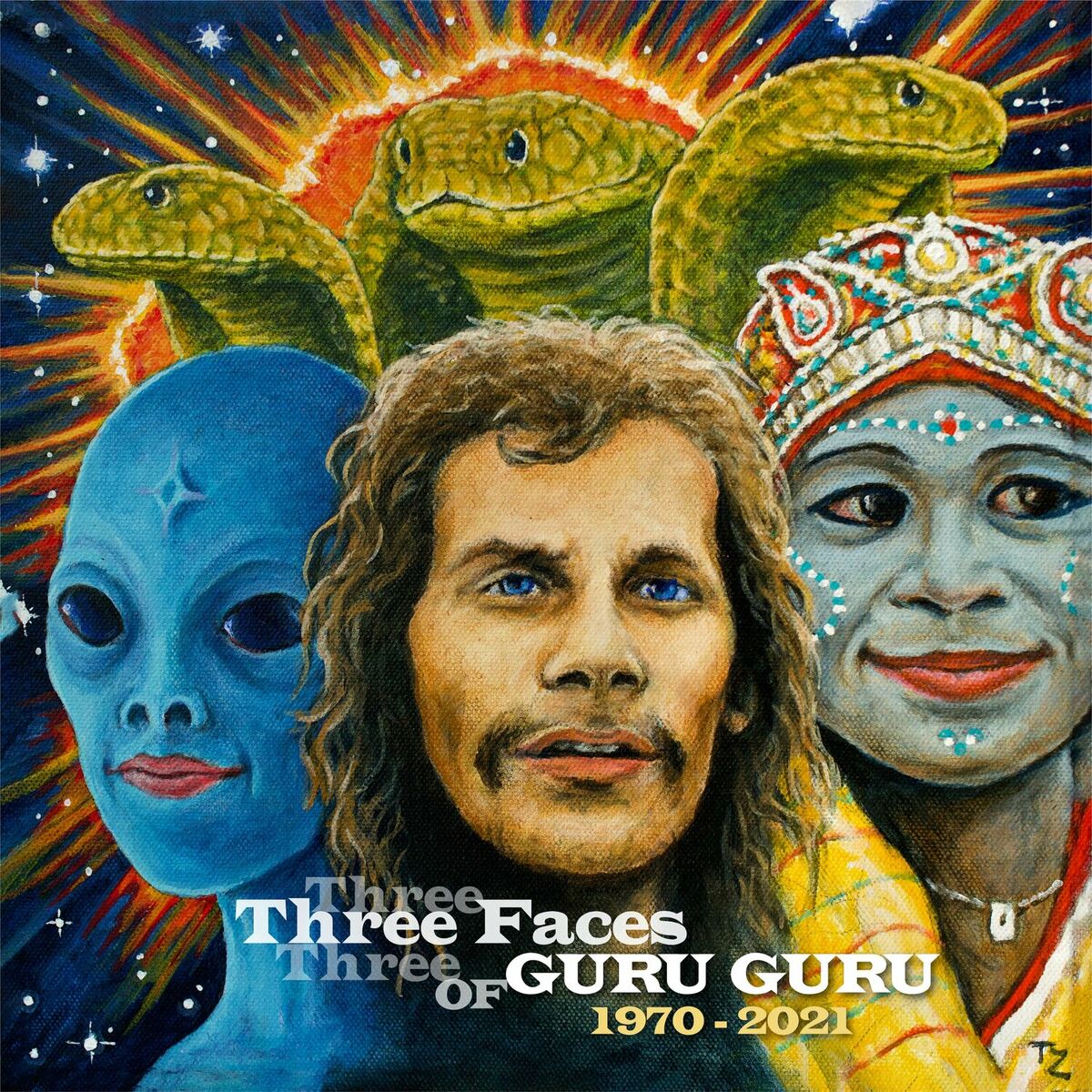 Album cover of The Three Faces Of Guru Guru