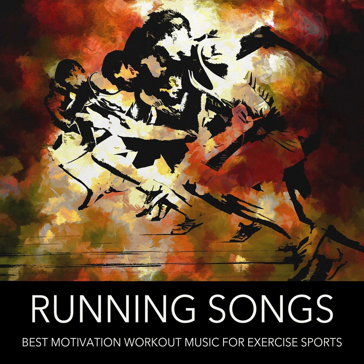 Album cover of Running Songs: Best Motivation Workout Music for Exercise Sports, Running, Bodypump, Aerobics, Gym